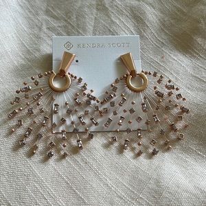 Fabia Statement Earrings in Rose Gold - Kendra Scott